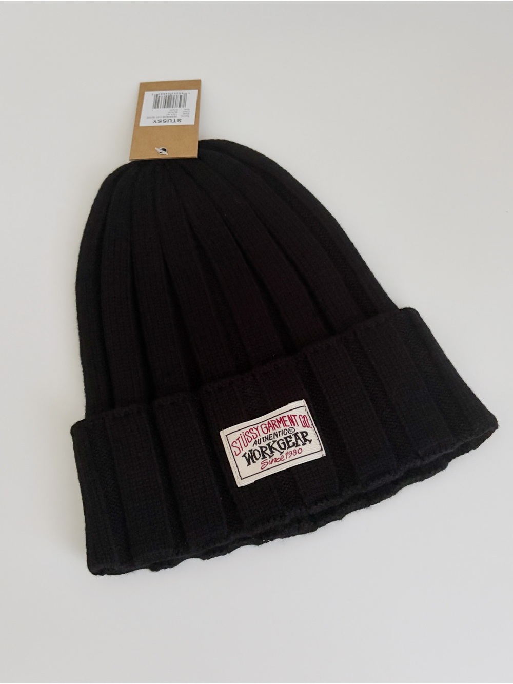 Stussy Logo Motif Beanie Hat
